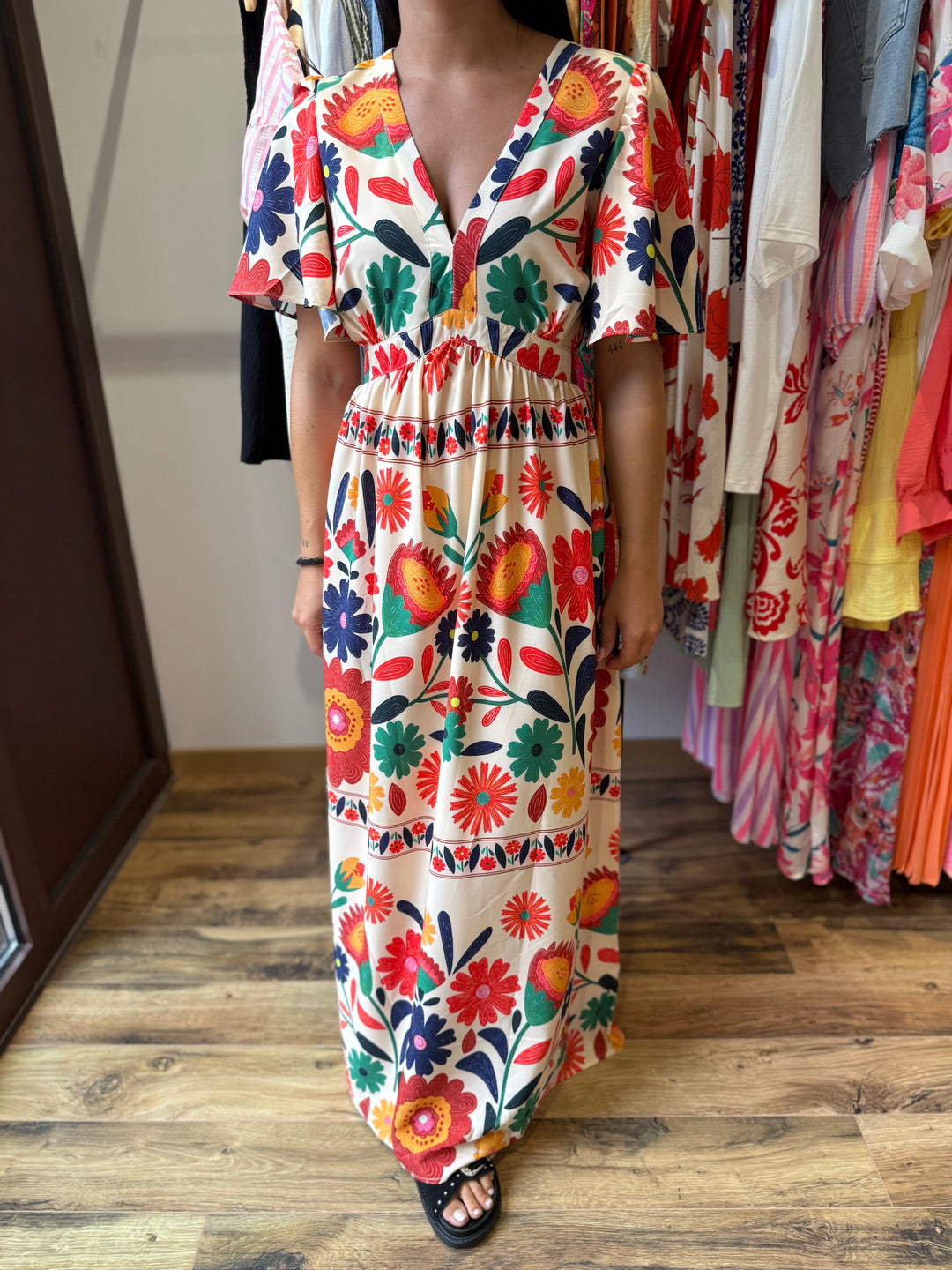 Robe longue Meira