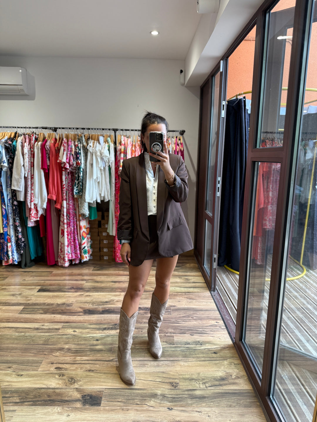 Blazer choco CURVY