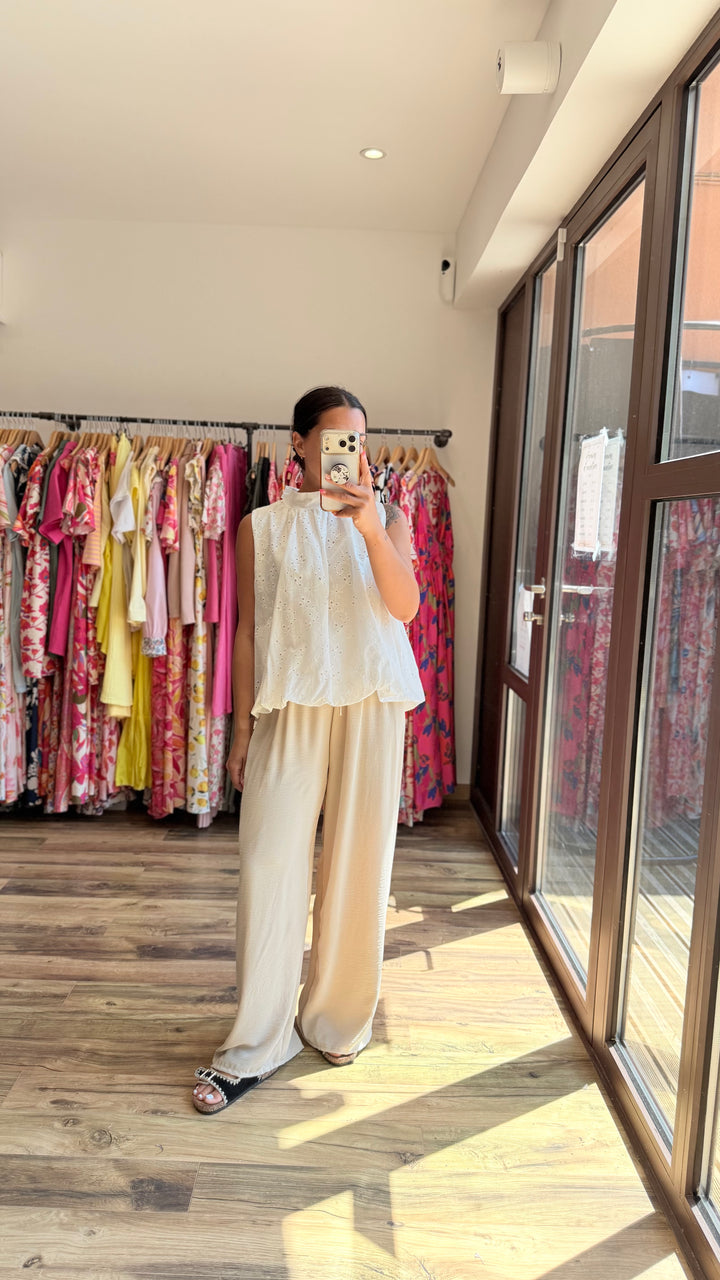 Pantalon Valentino beige