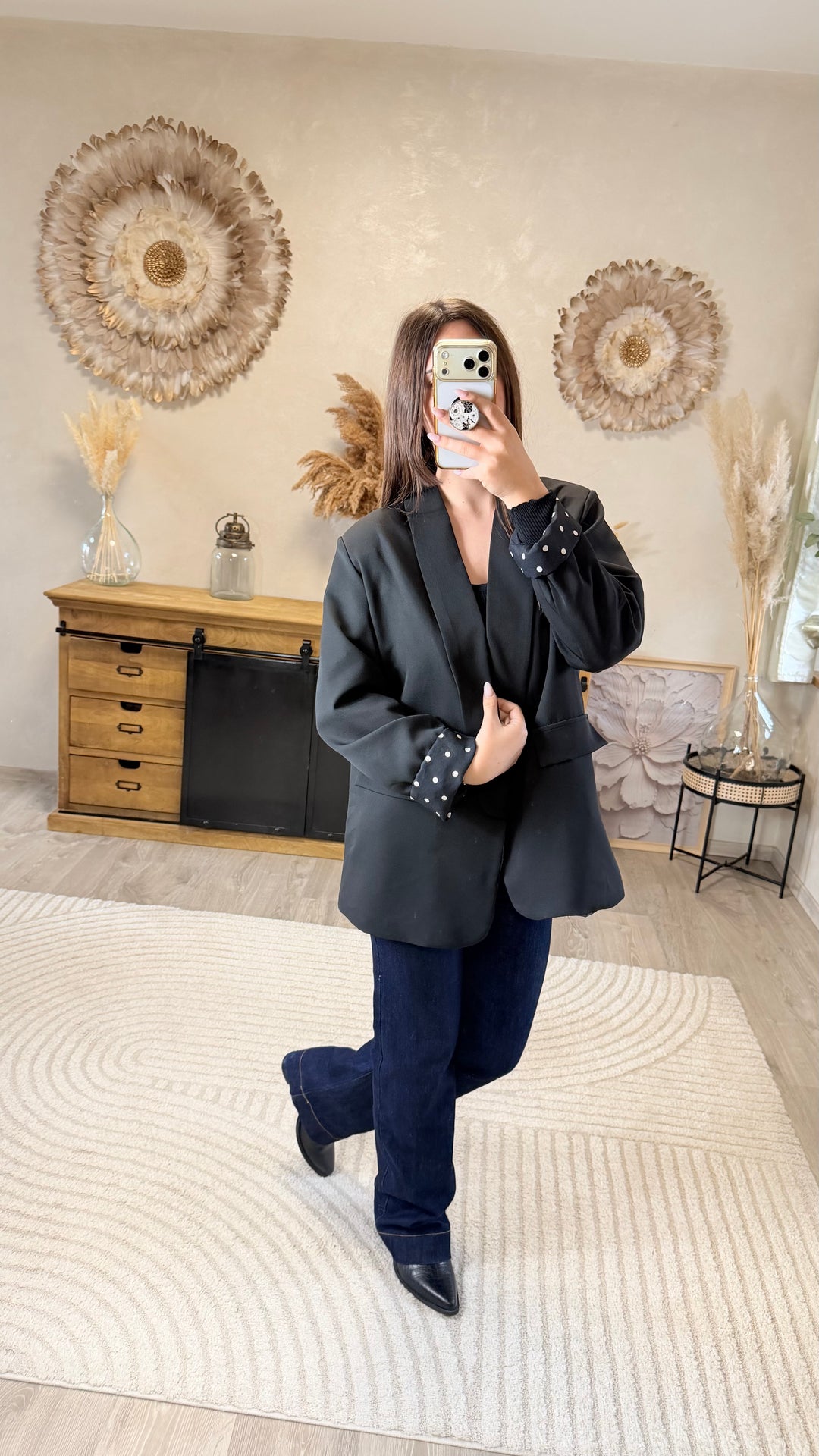 Blazer Imen noir