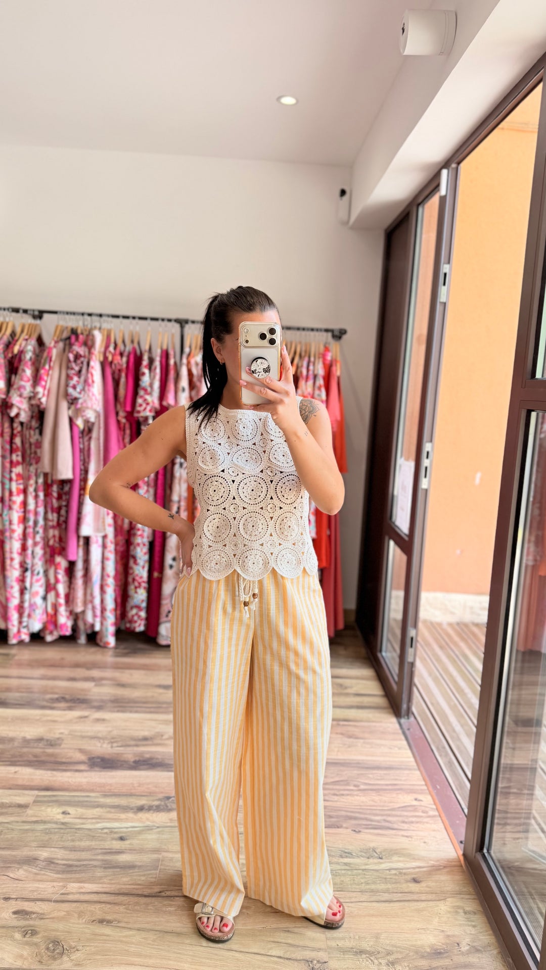 Top crochet David