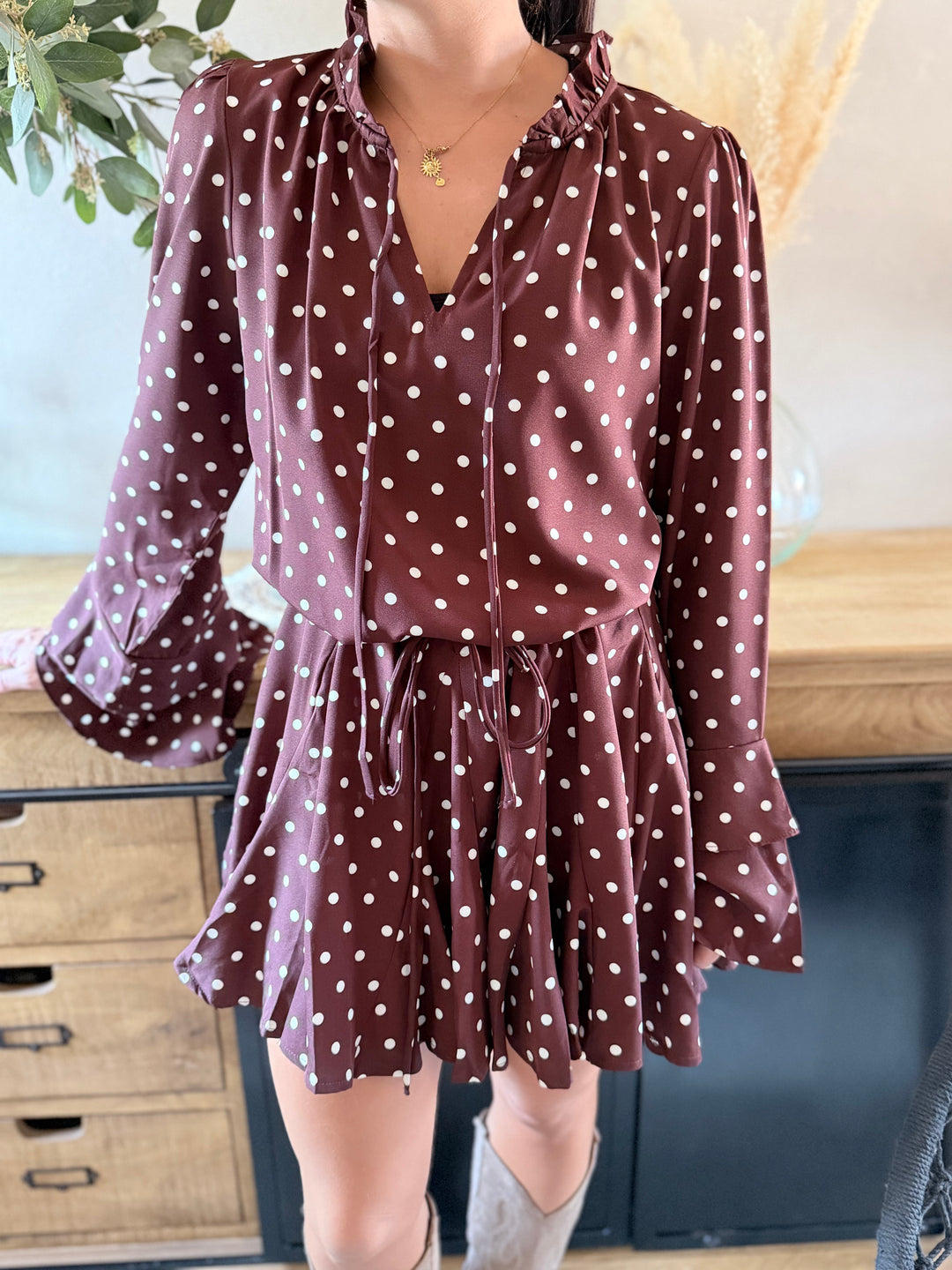 Robe burdy choco