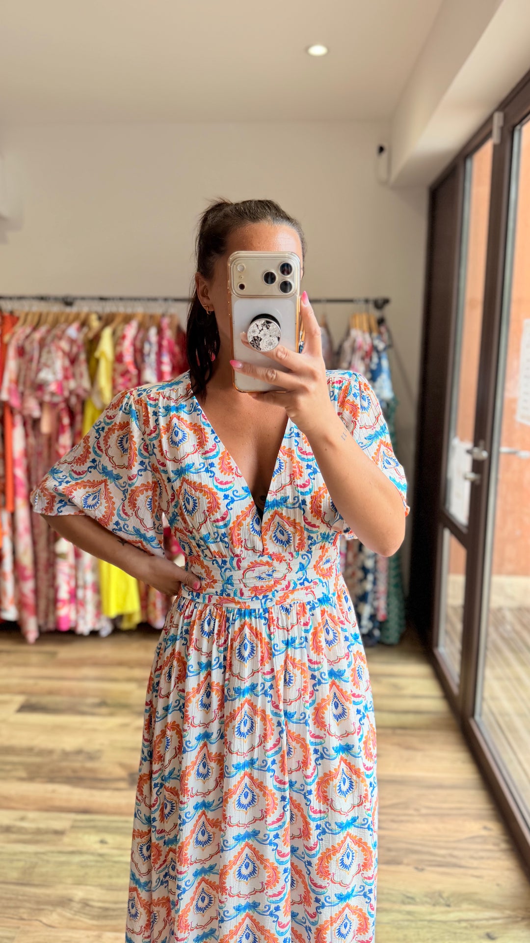 Robe longue Filomen CURVY