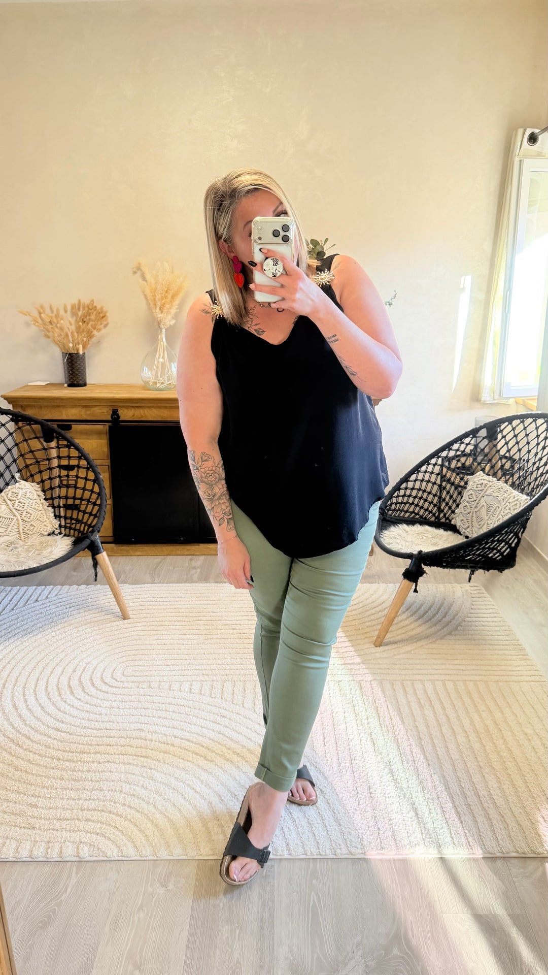 Jean Finda kaki CURVY
