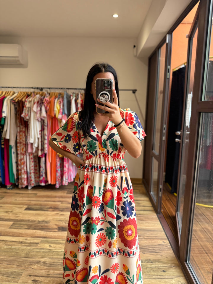 Robe longue Meira