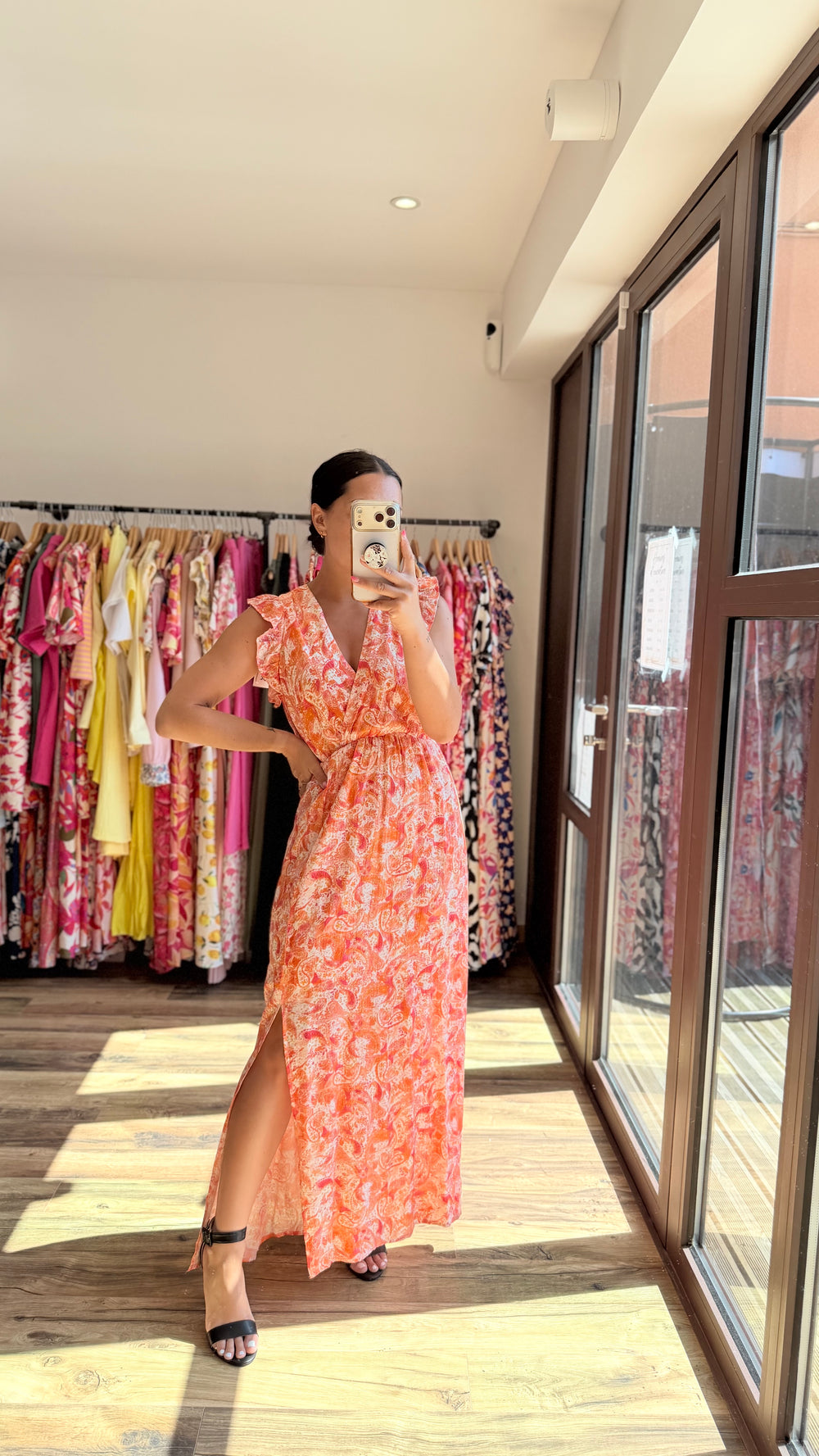 Robe longue Roman CURVY