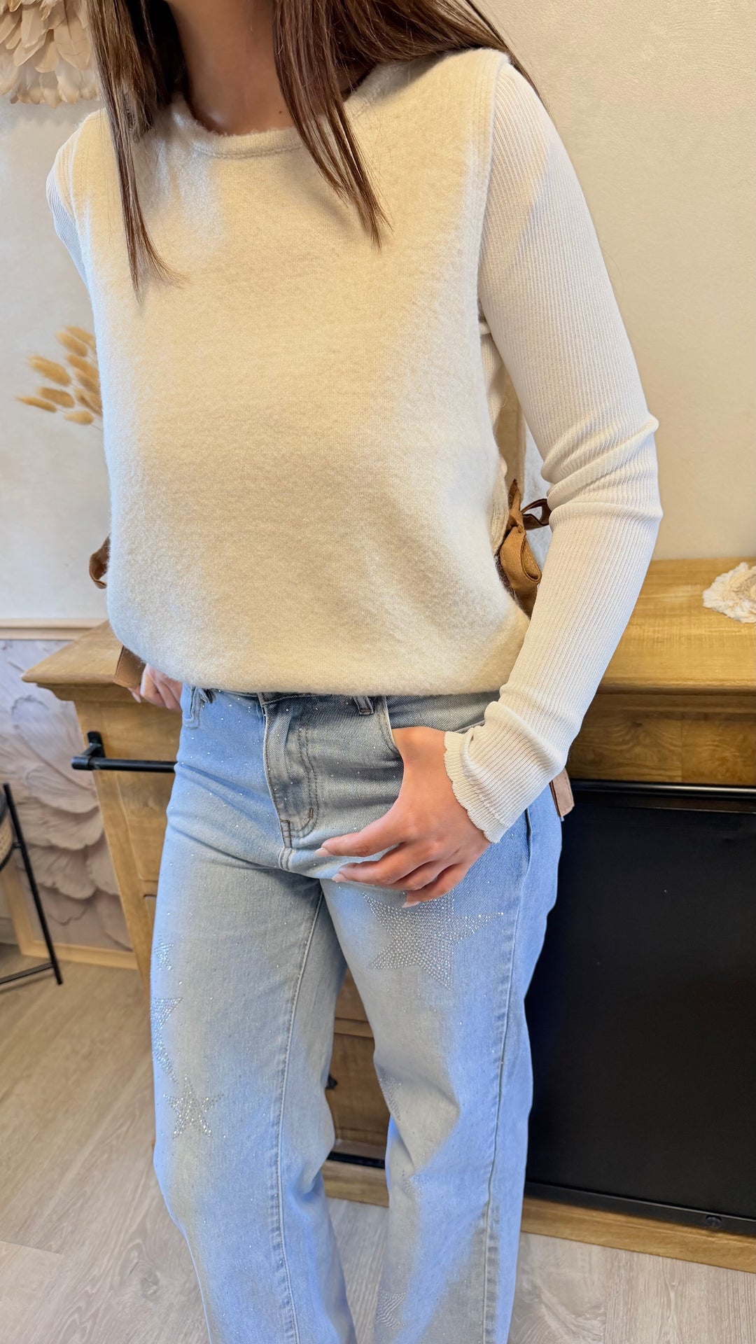 Pull sans manches Lumea