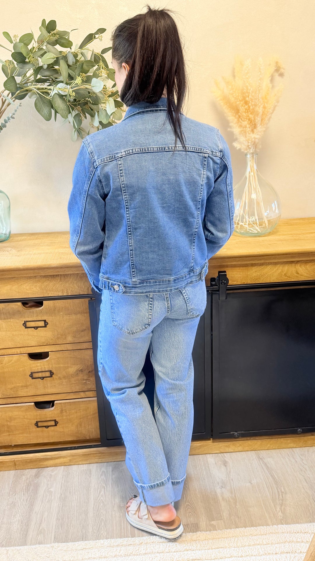 Veste en jean Gloria