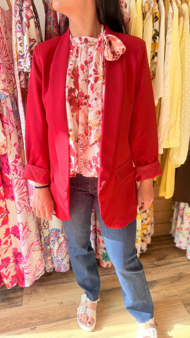 Blazer rouge