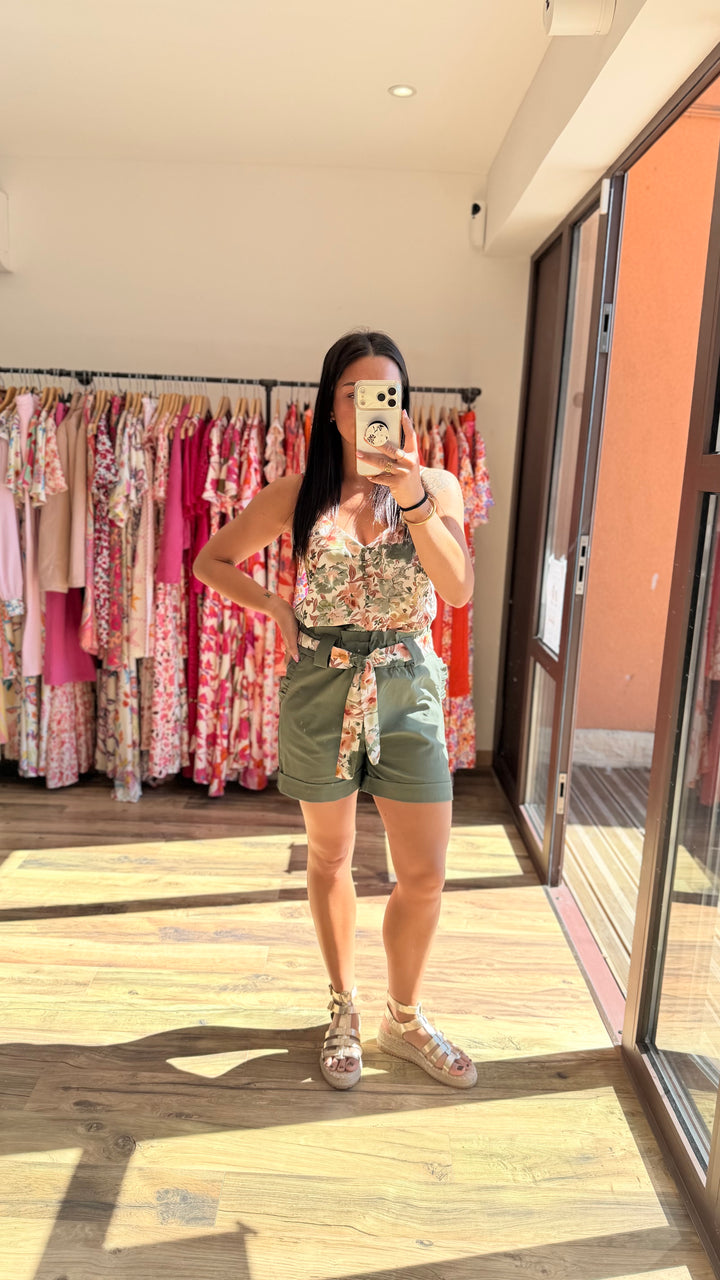 Short bommy kaki CURVY