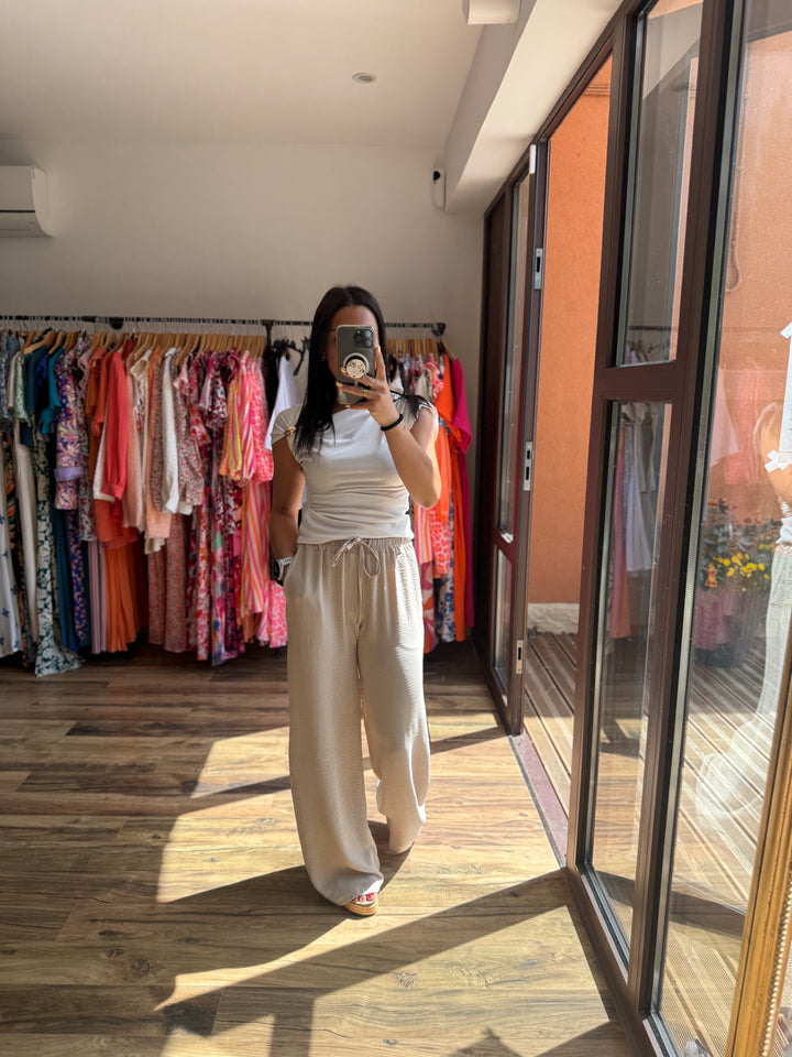 Pantalon Ira beige