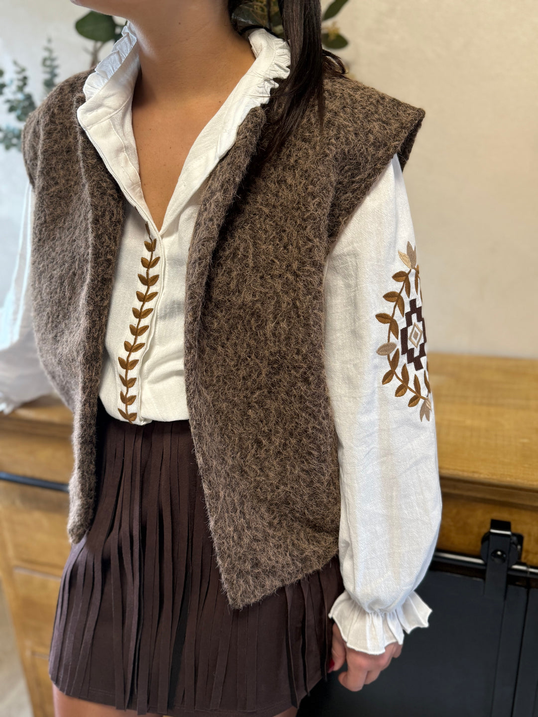Gilet Sebby choco