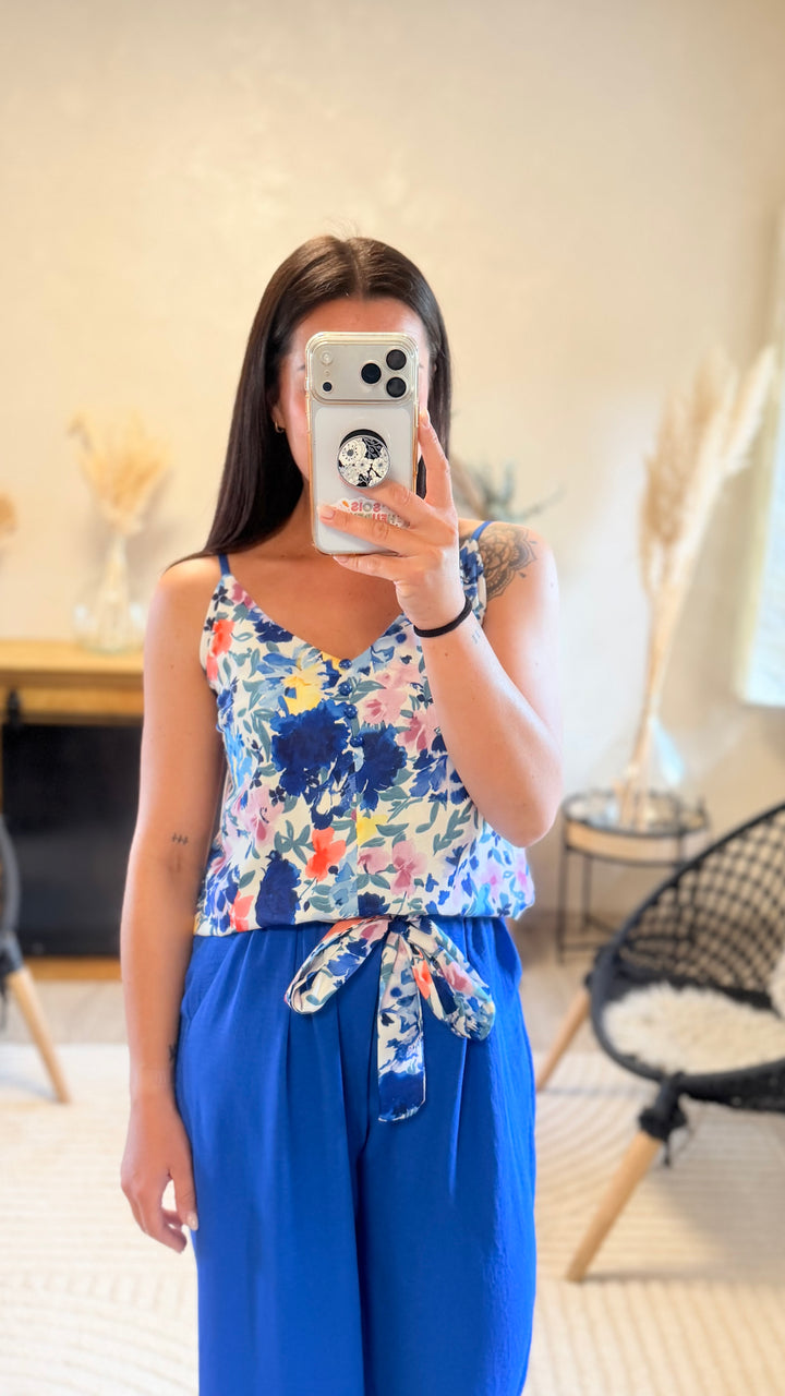 Top Hugo bleu CURVY