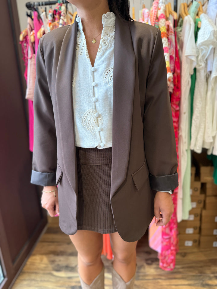 Jupe short en maille