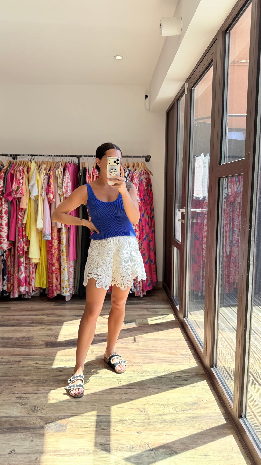 Short Zay blanc