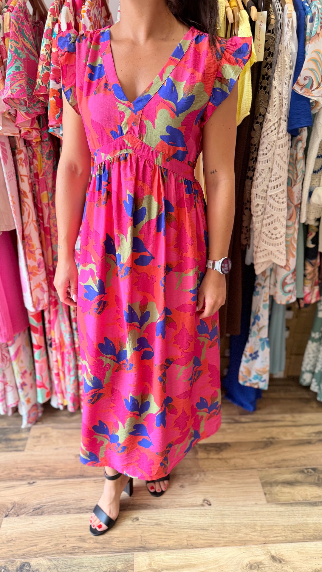 Robe longue Coco CURVY
