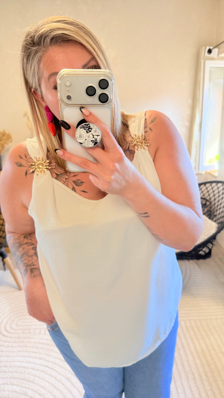 Top Soleya blanc CURVY