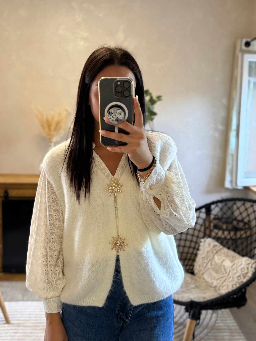 Gilet Sun blanc