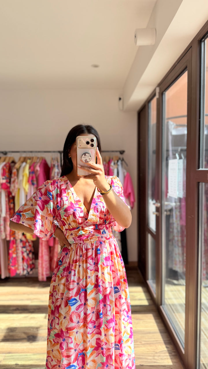 Robe longue Kali CURVY