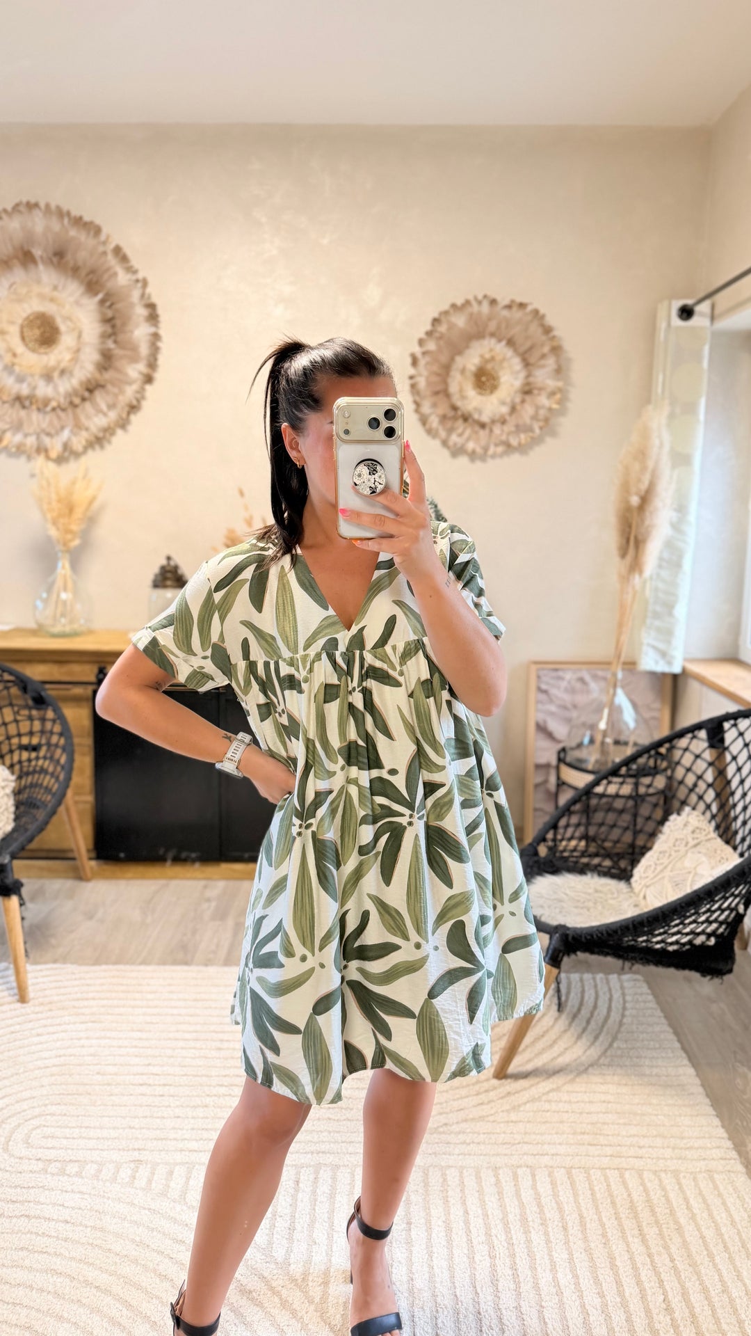 Robe short Oly CURVY
