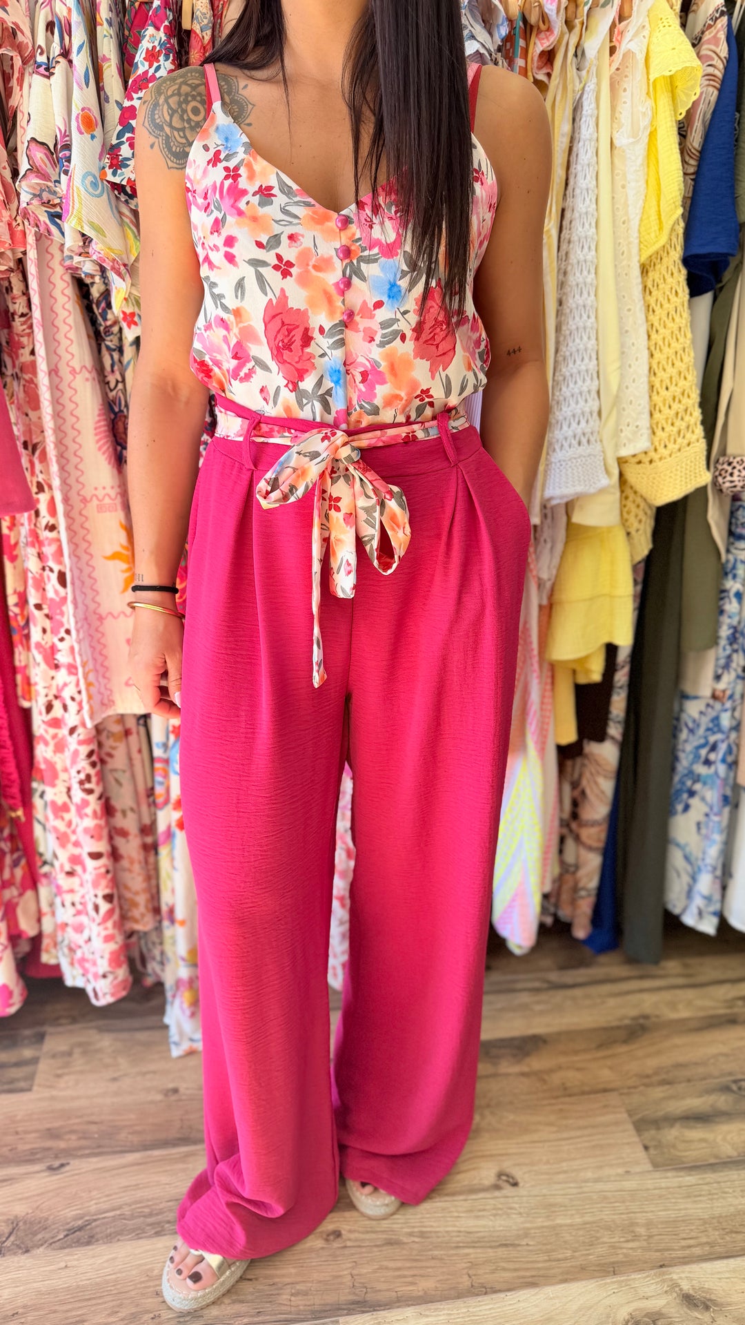 Top Hugo rose fushia