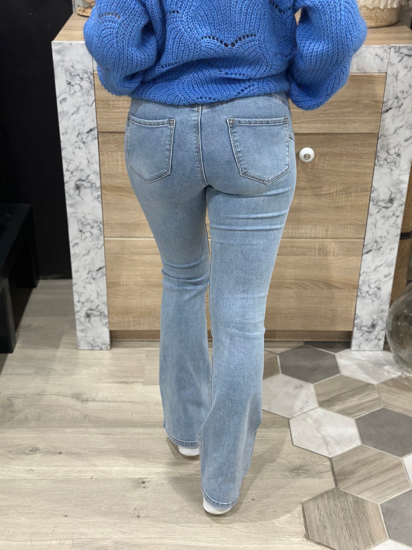 Jean flair curvy