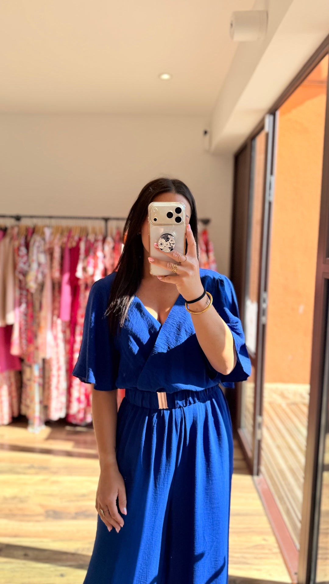 Combinaison Slomé bleu roi