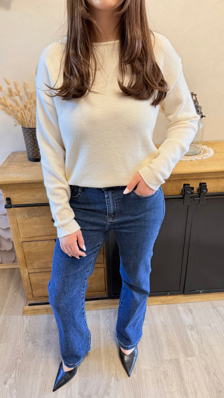 Pull Paula écru