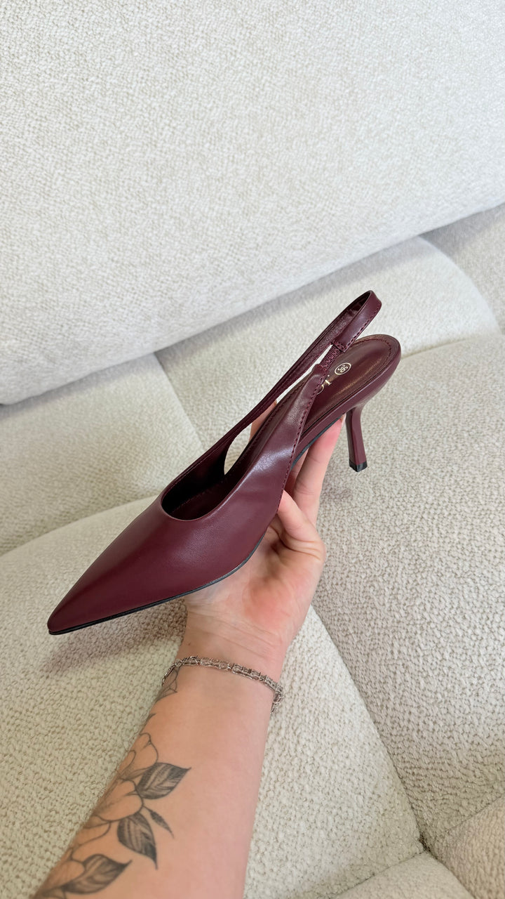 Escarpins Anaelle bordeaux