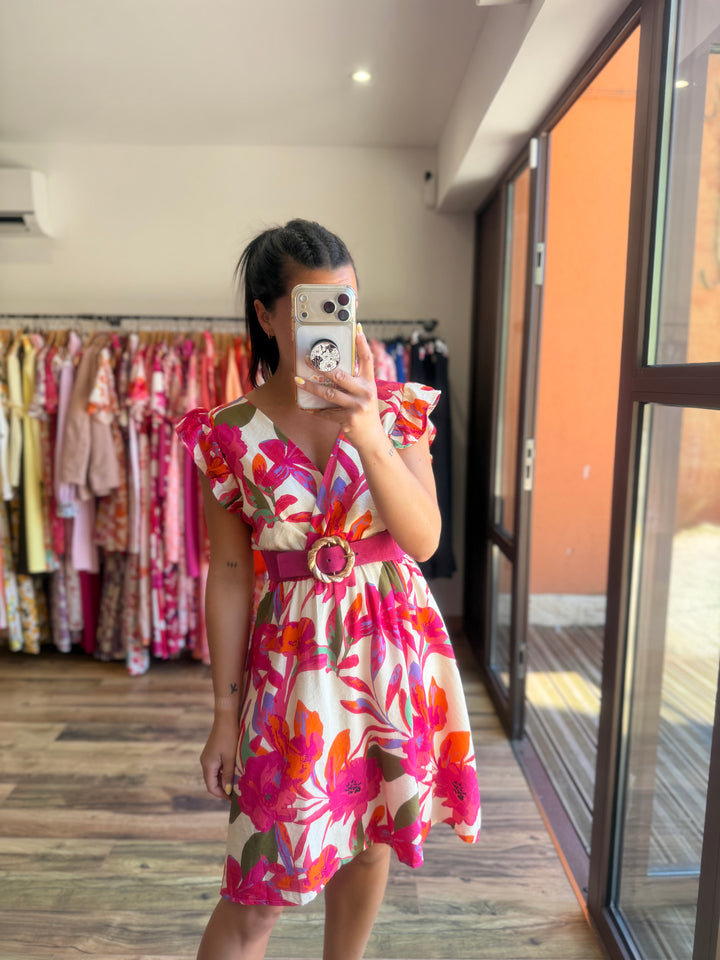 Robe courte Opale (PRÉCOMMANDE EXPÉDITION LE 27 Mai)