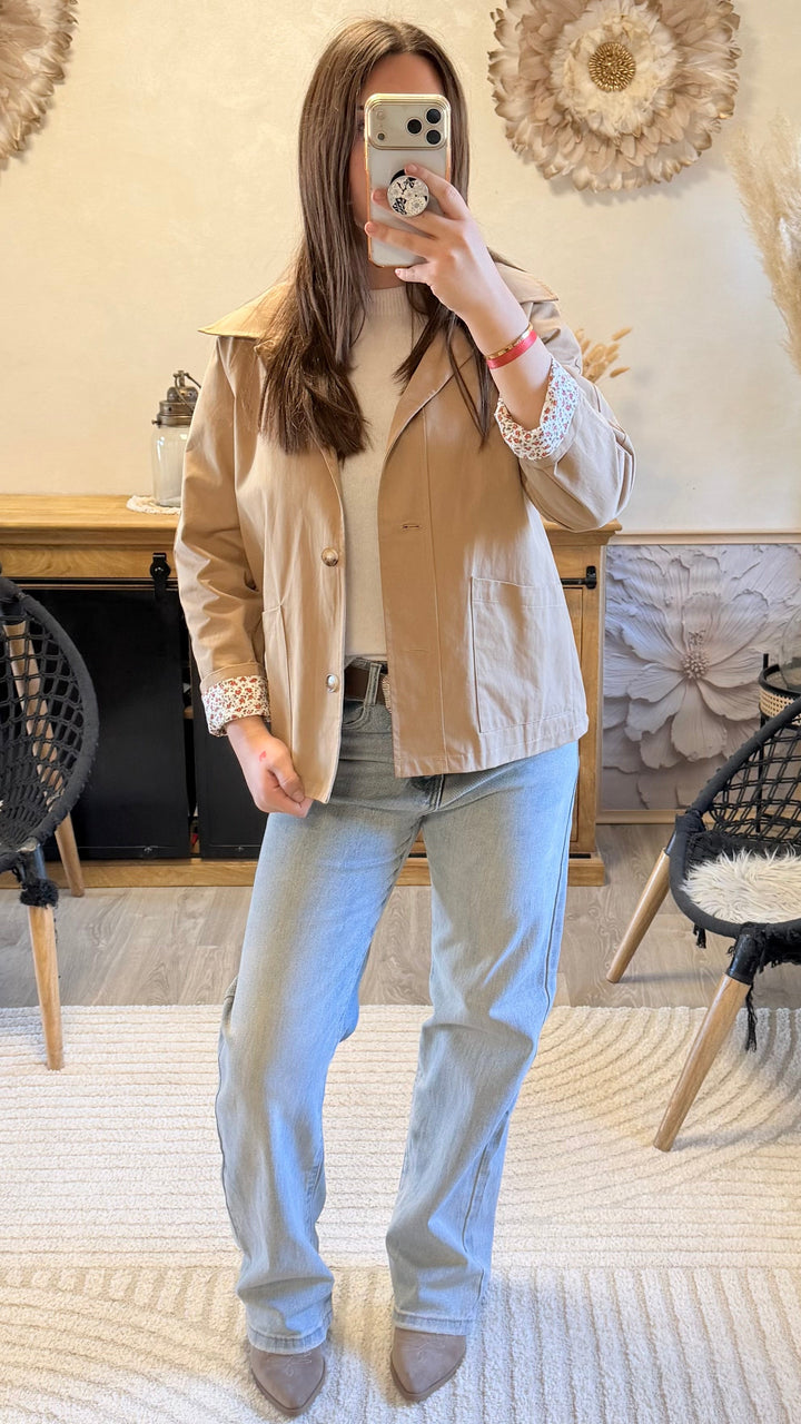 Trench Faustin beige
