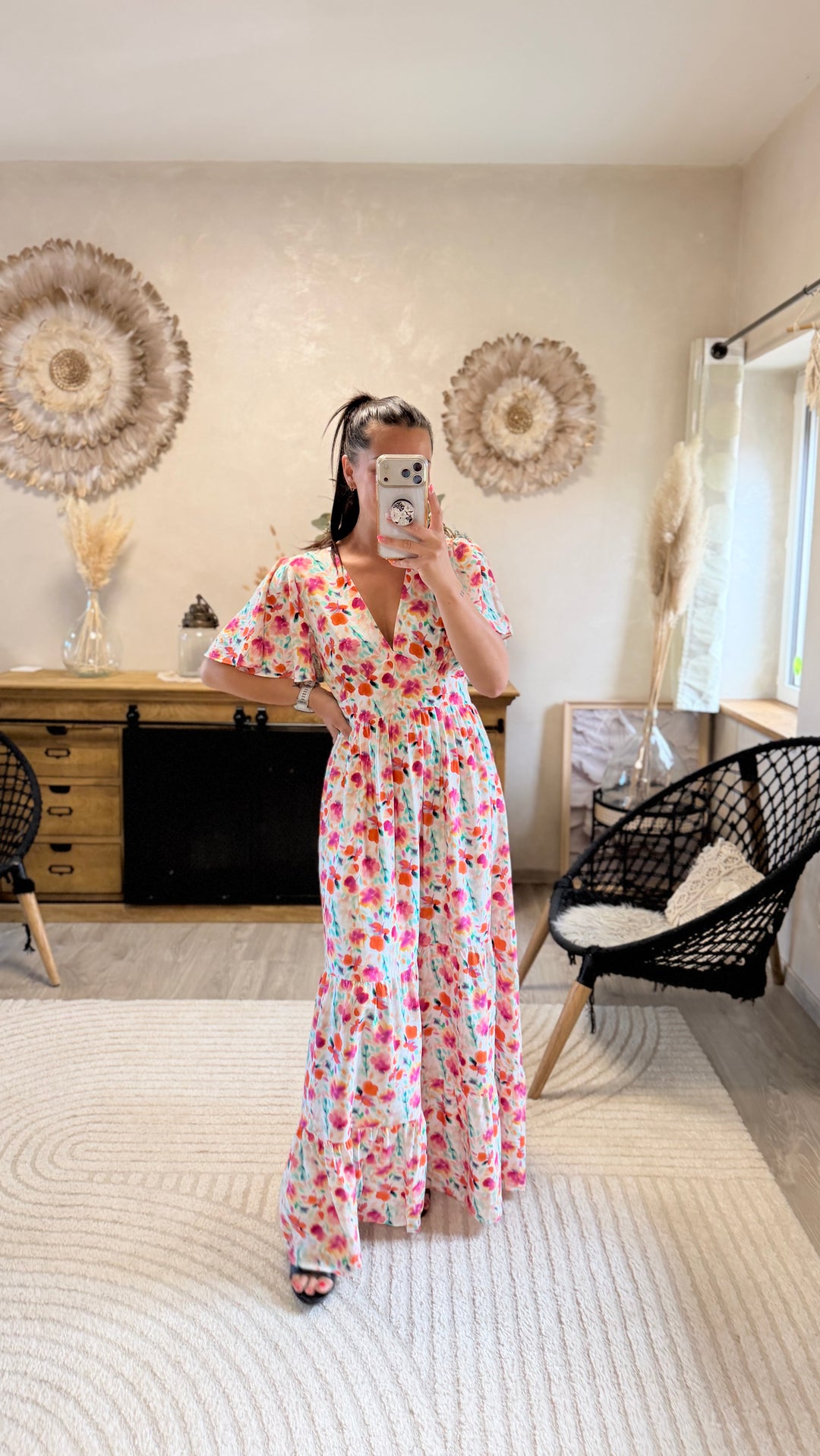 Robe longue Sid CURVY