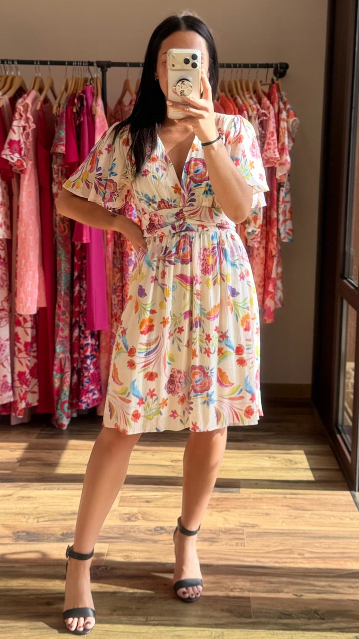 Robe courte Alyma CURVY