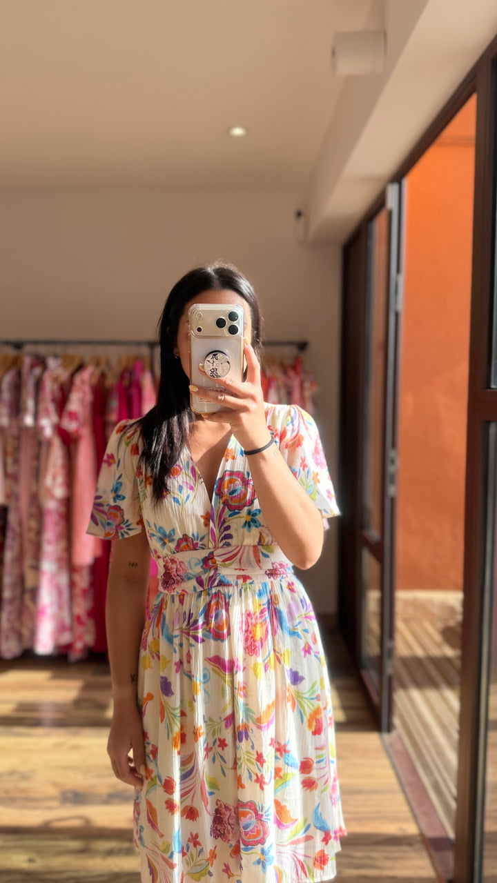 Robe courte Alyma CURVY