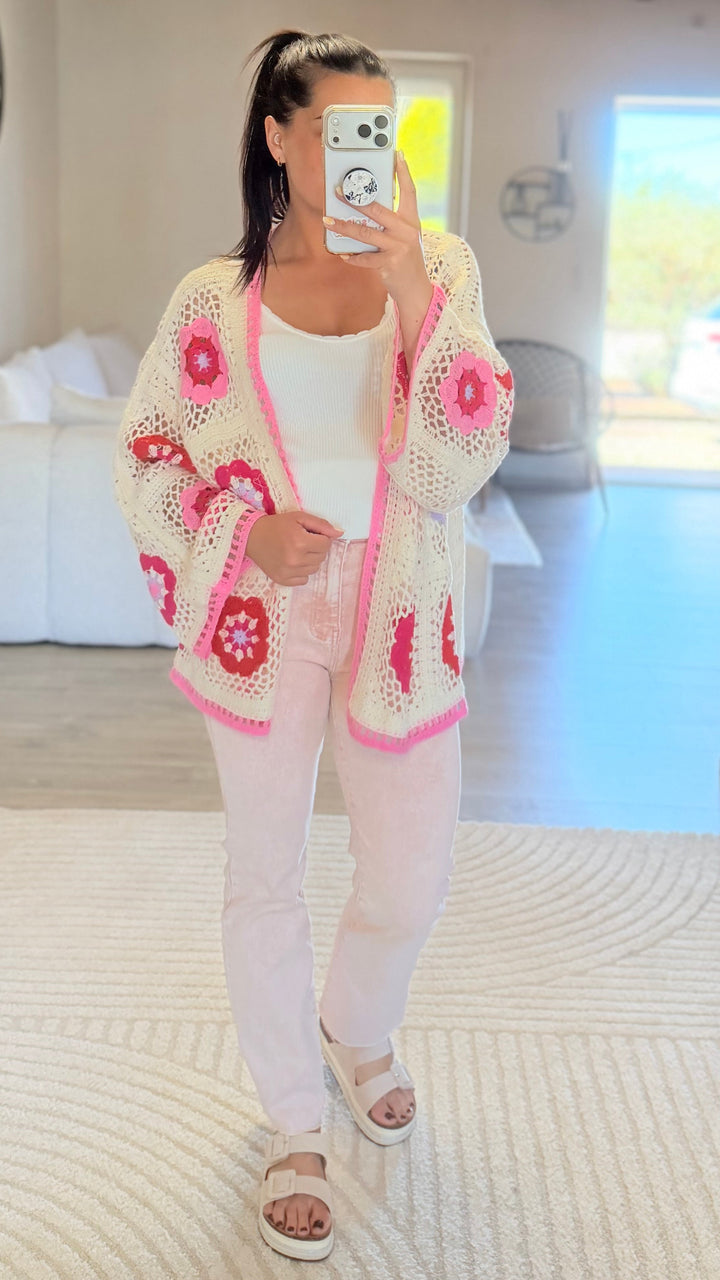 Gilet Pacy rose