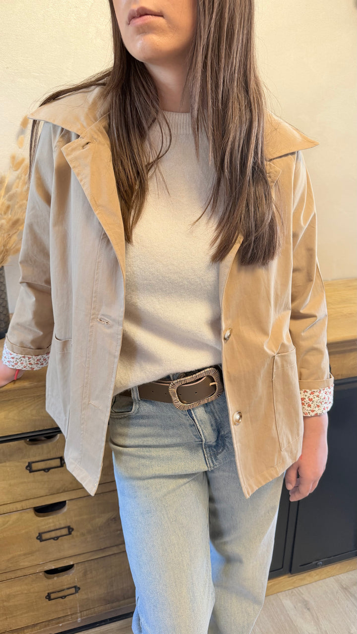 Trench Faustin beige