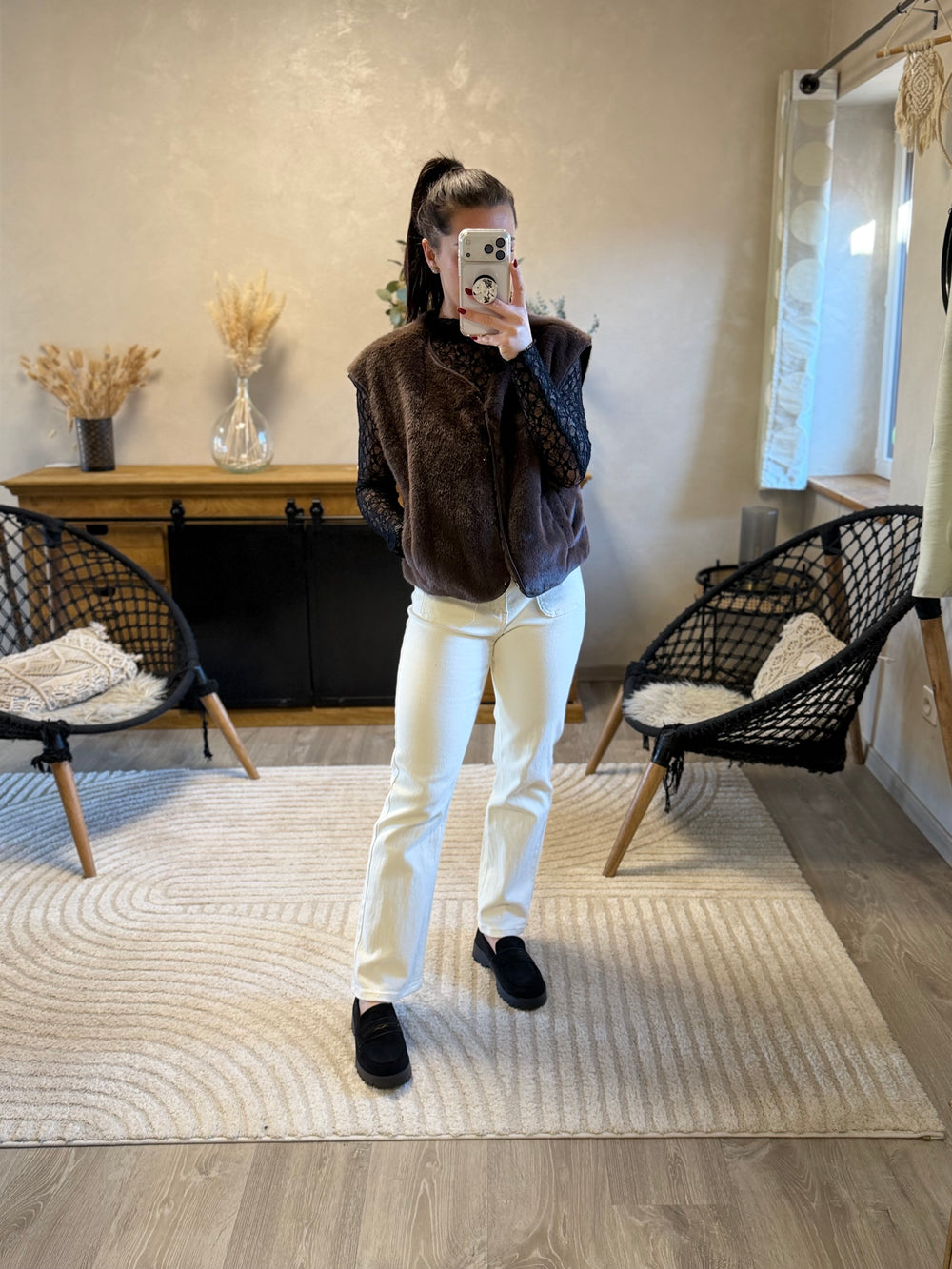 Gilet Soleda Chocolat