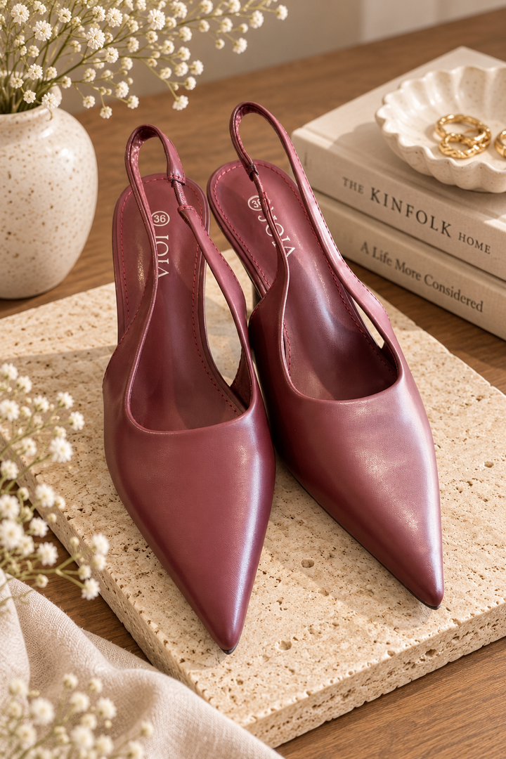 Escarpins Anaelle bordeaux