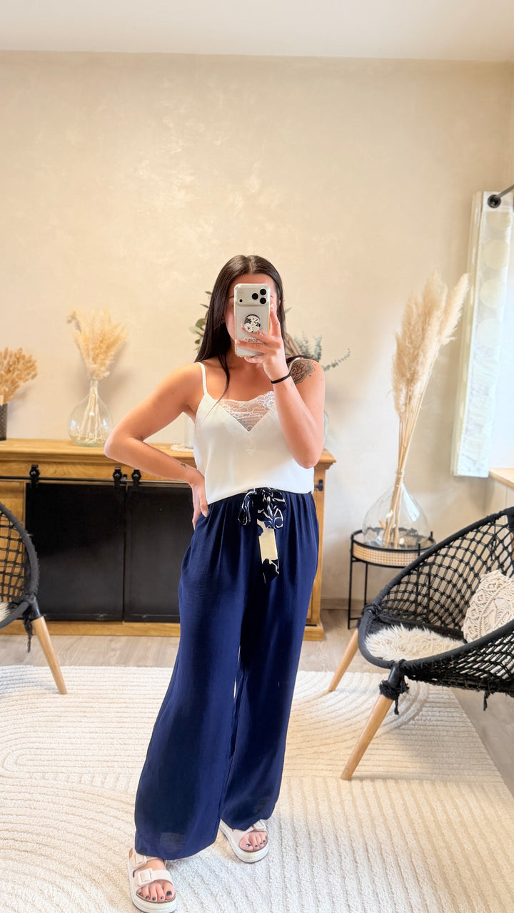 Pantalon Wilma marine