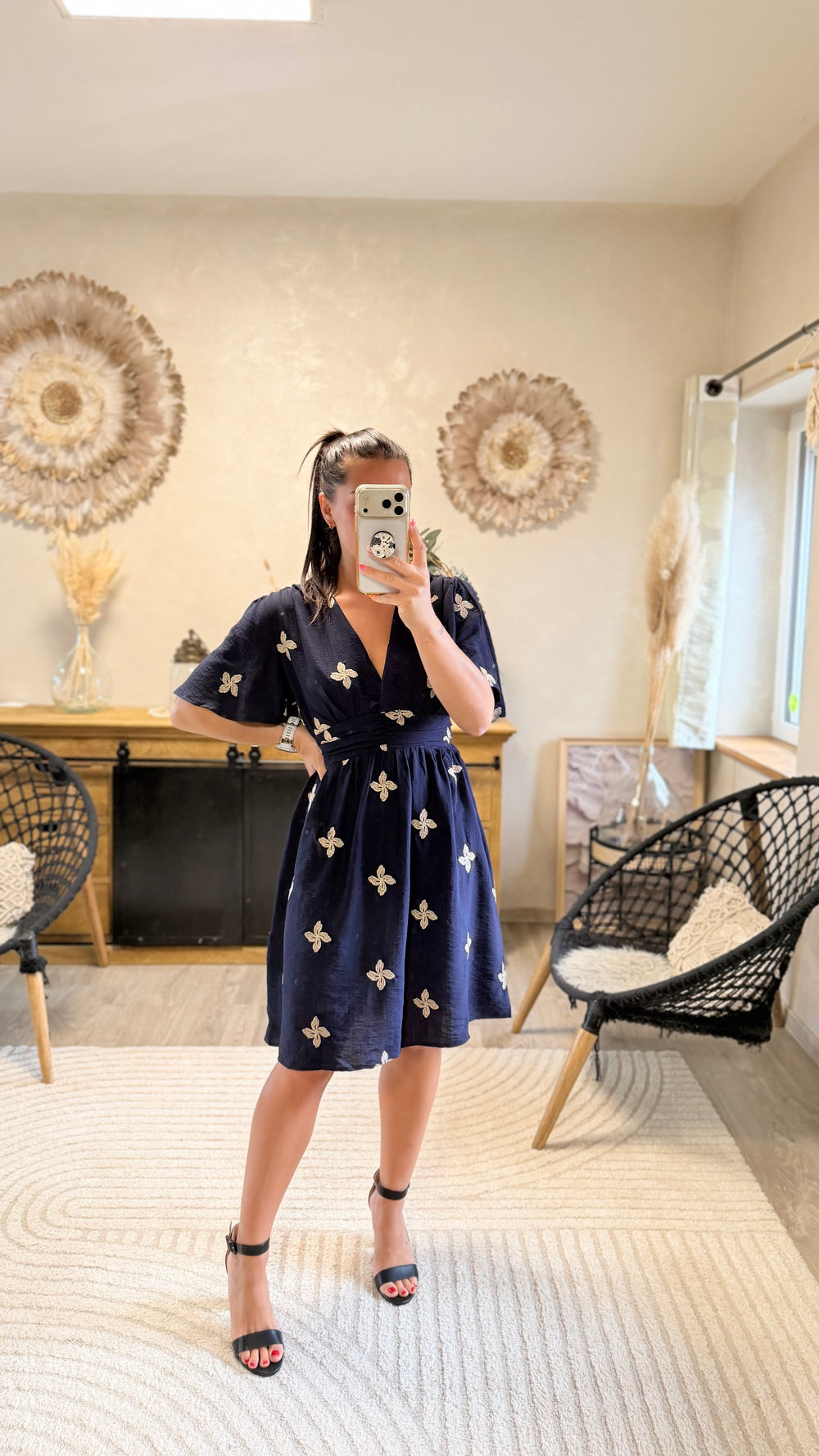 Robe courte Lorin CURVY