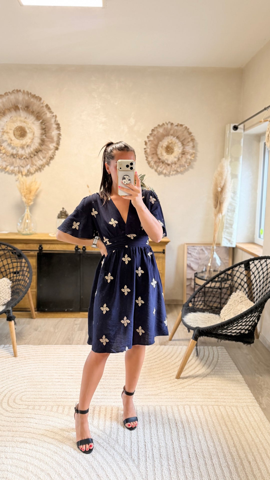 Robe courte Lorin CURVY