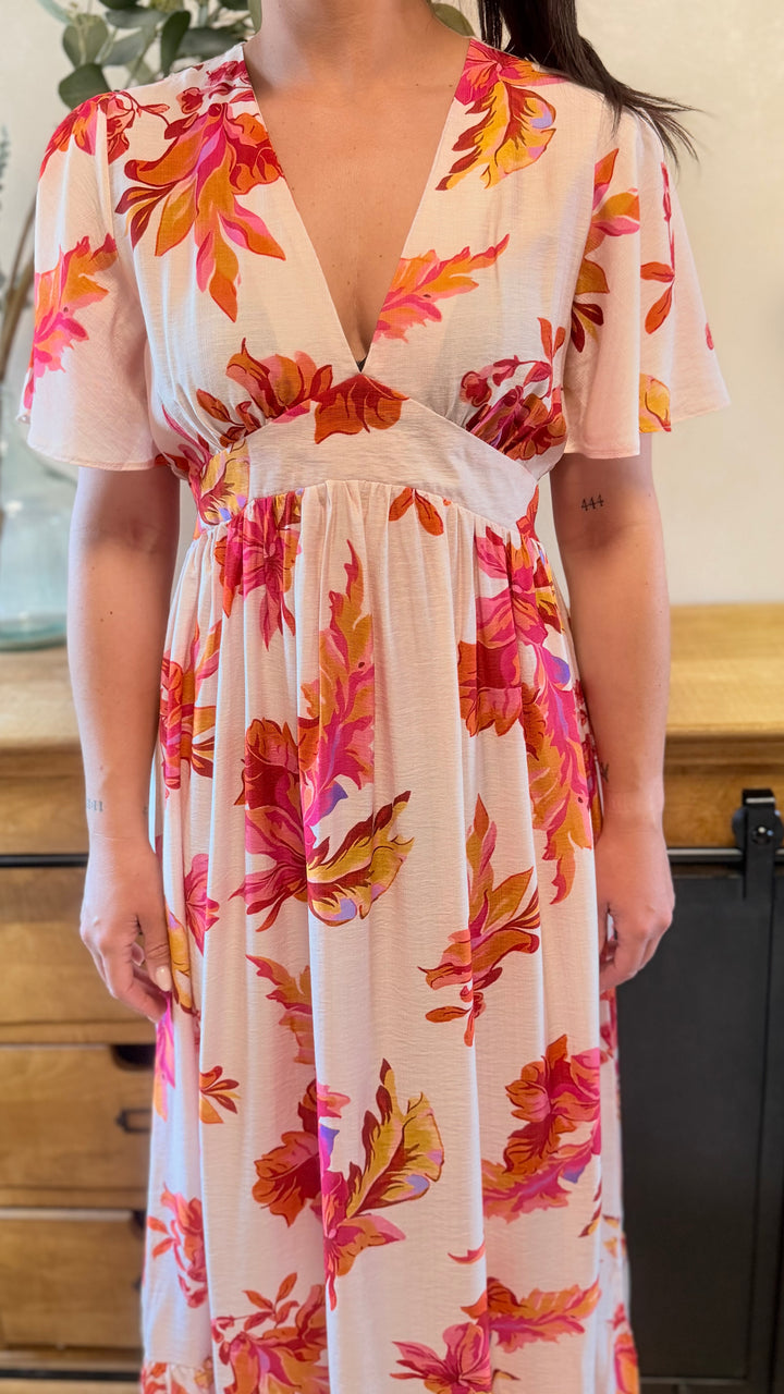 Robe longue Aubépine