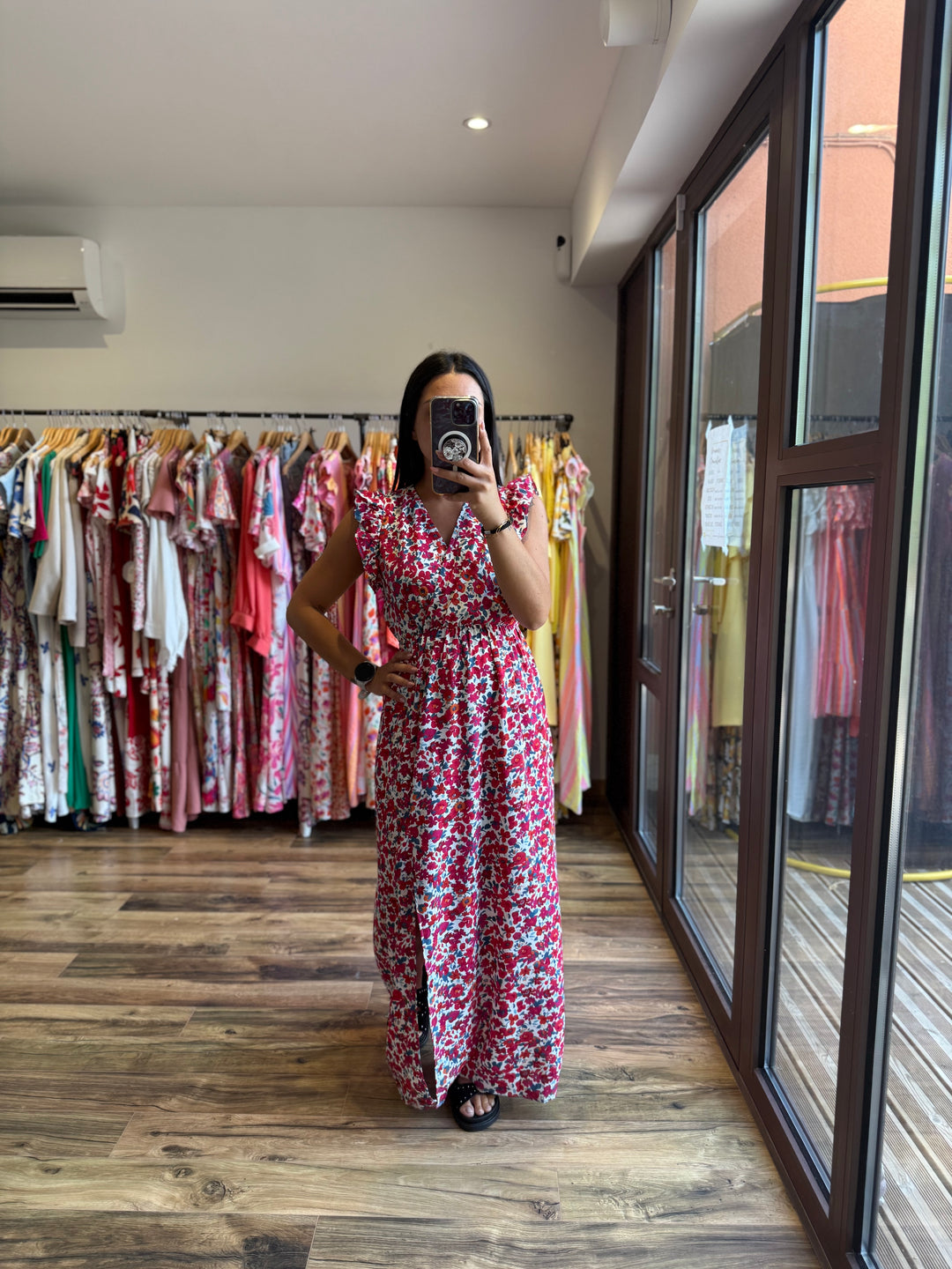 Robe longue charline CURVY (PRÉCOMMANDE EXPÉDITION 3/06)
