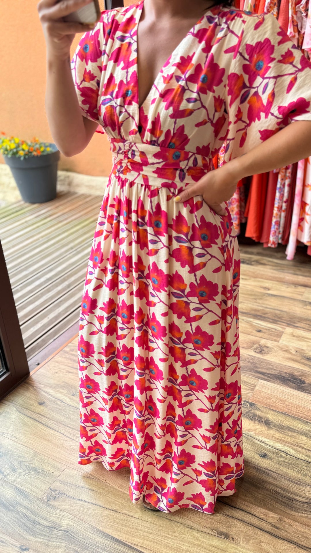 Robe longue Lisa CURVY