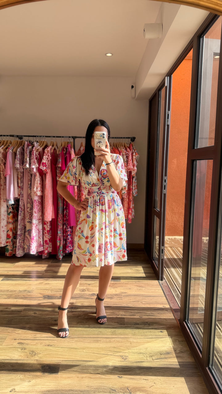 Robe courte Alyma CURVY