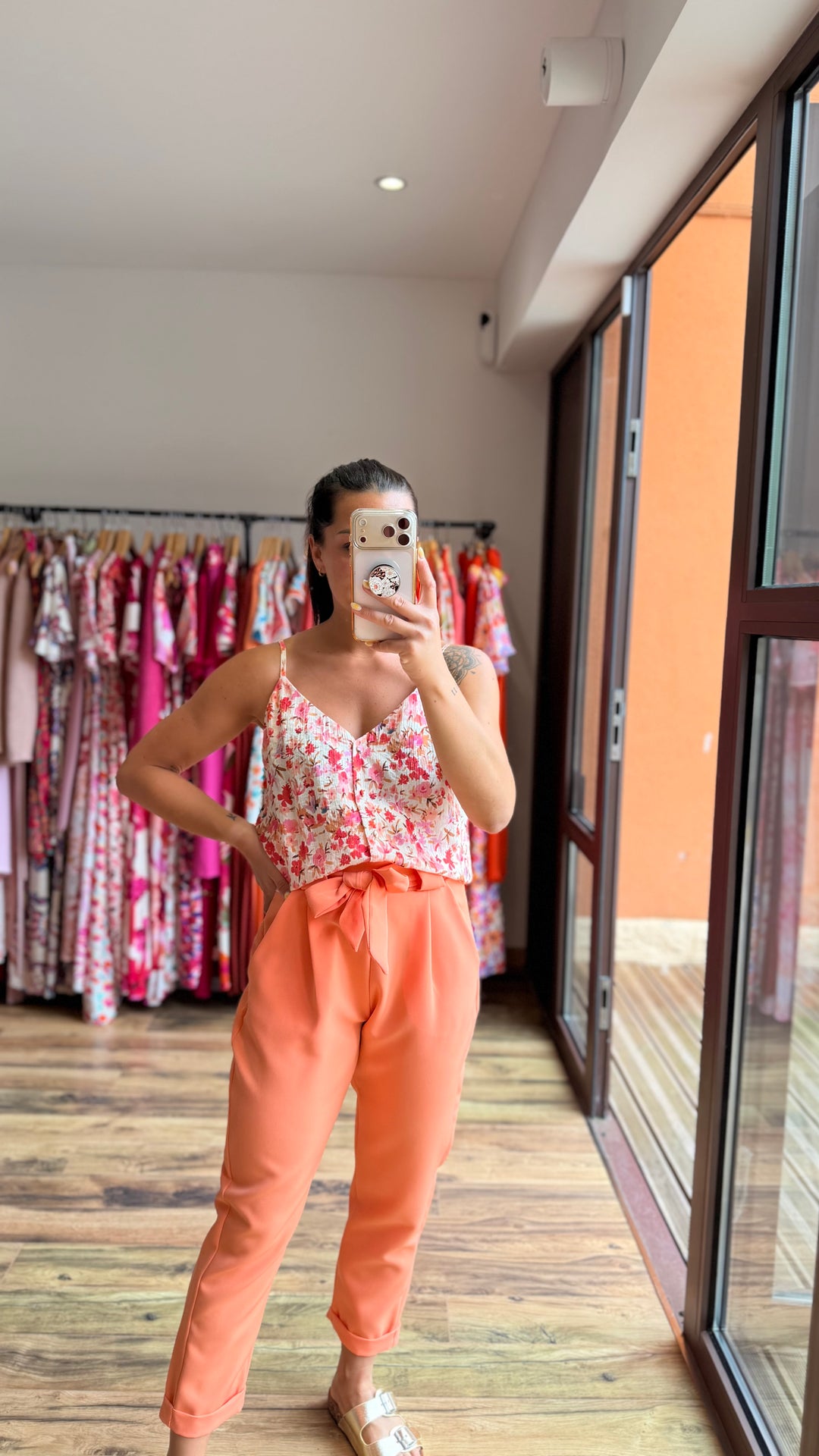 Pantalon Evy Abricot