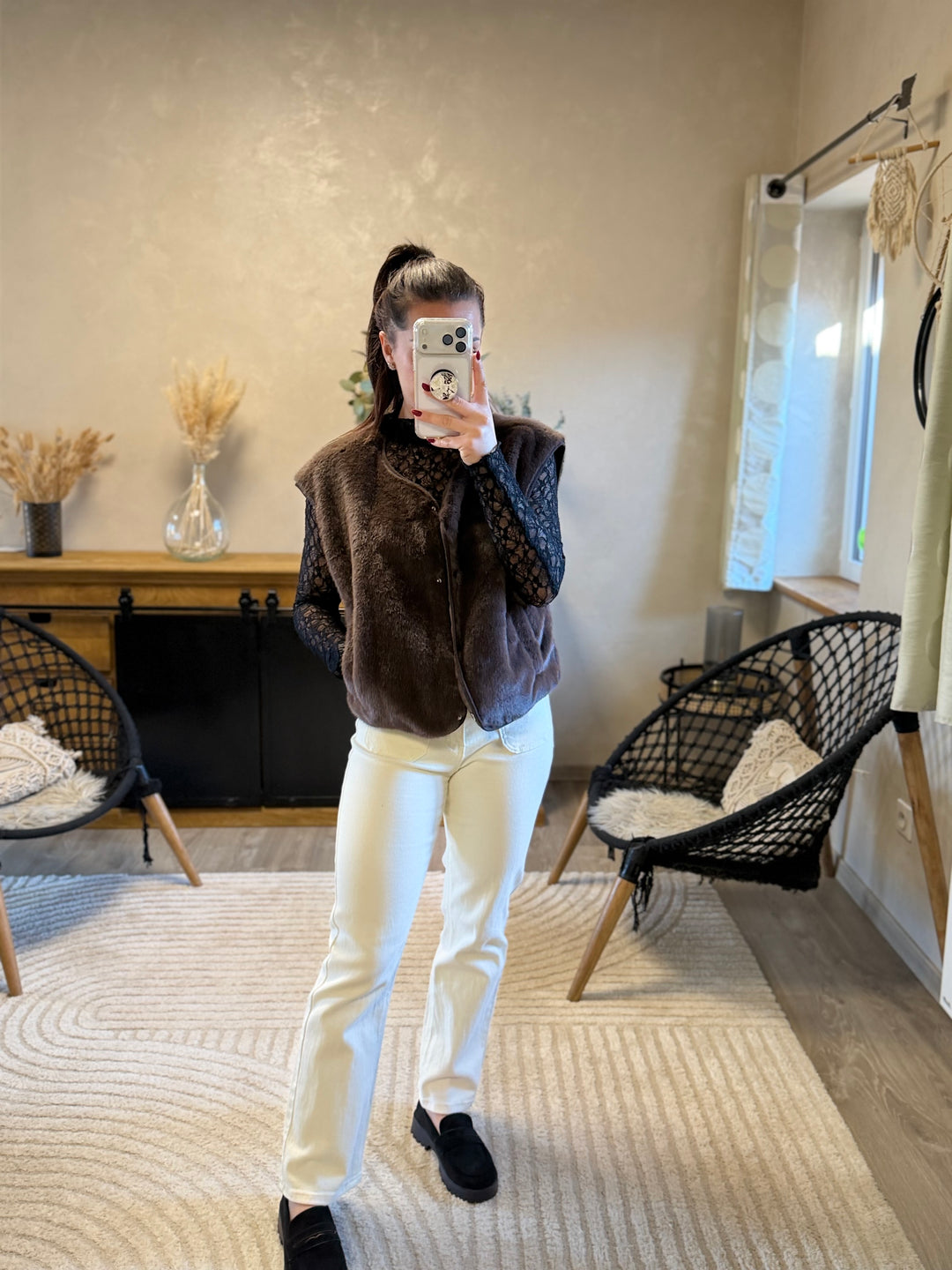 Gilet Soleda Chocolat