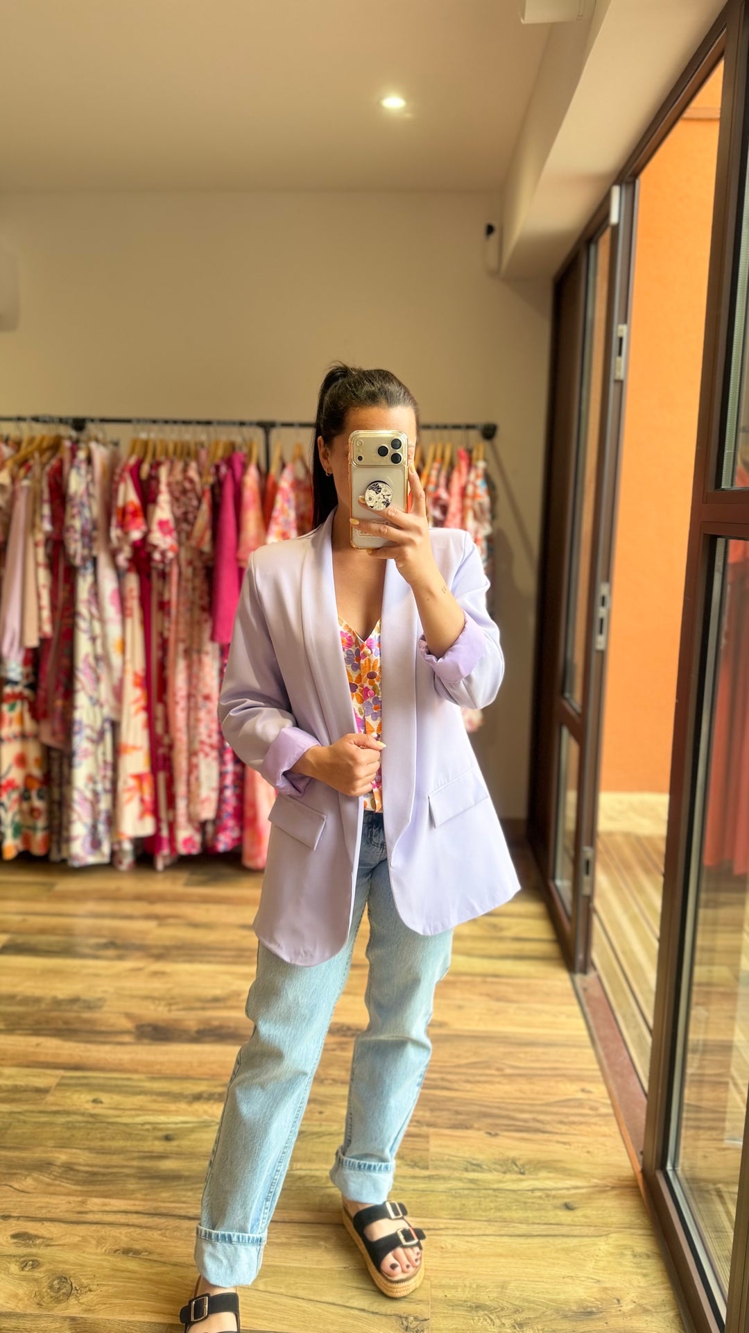 Blazer lilas