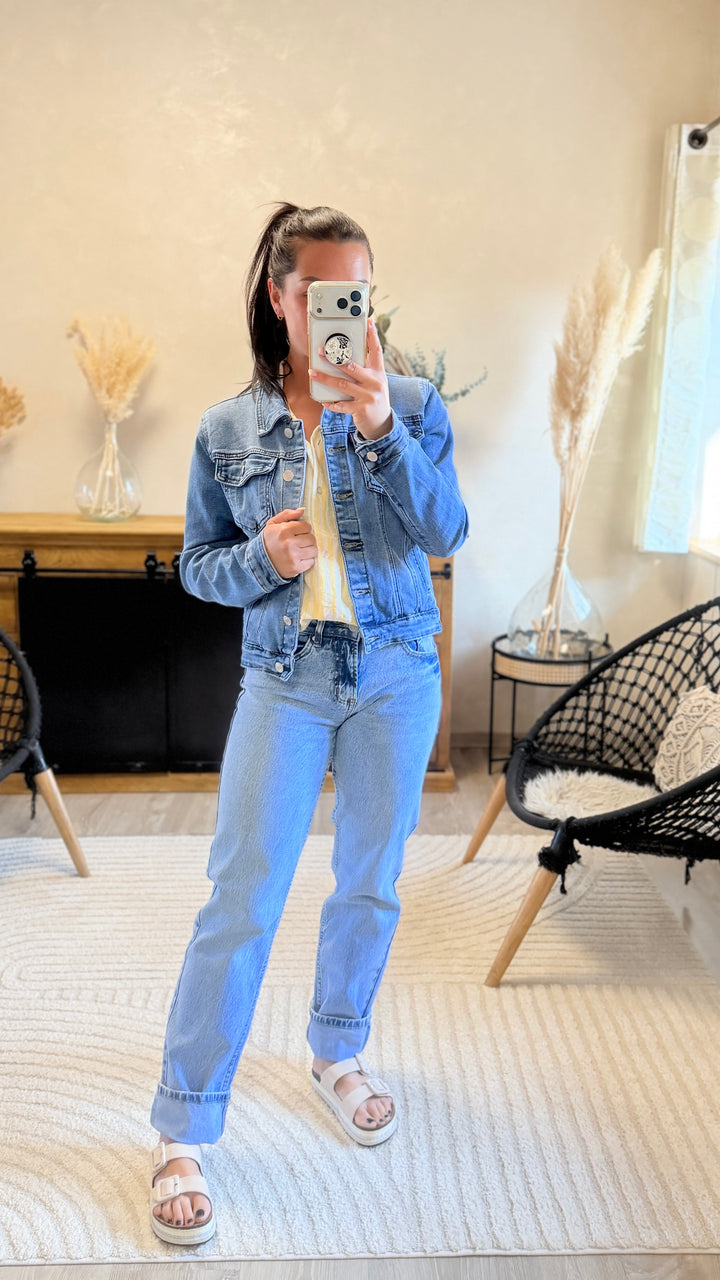 Veste en jean Gloria