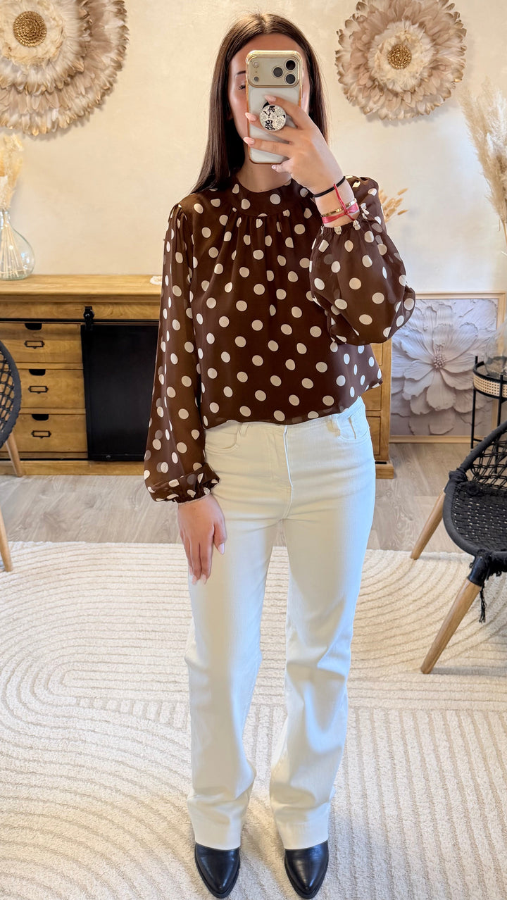 Blouse Belly Choco